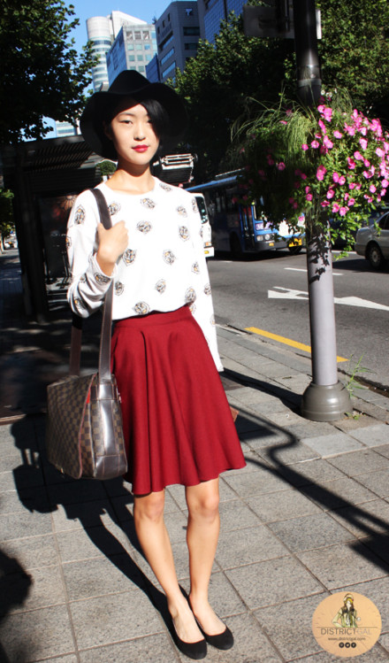 Seoul Street Fashion: Ladylike
