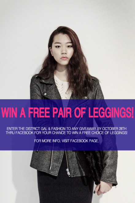 WIN A FREE PAIR OF LEGGINGS FROM FASHION2NE | Korean Online Shopping Store Giveaway
